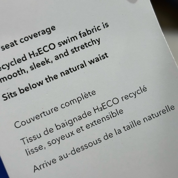 NWT Athleta Swim Boyshort Bottoms, sz XS - Picture 6 of 6